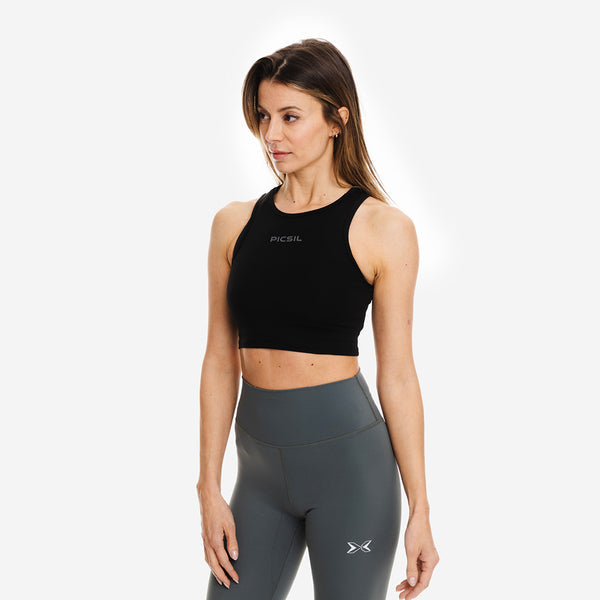 Sports T-Short for Woman Fitted Crop Top