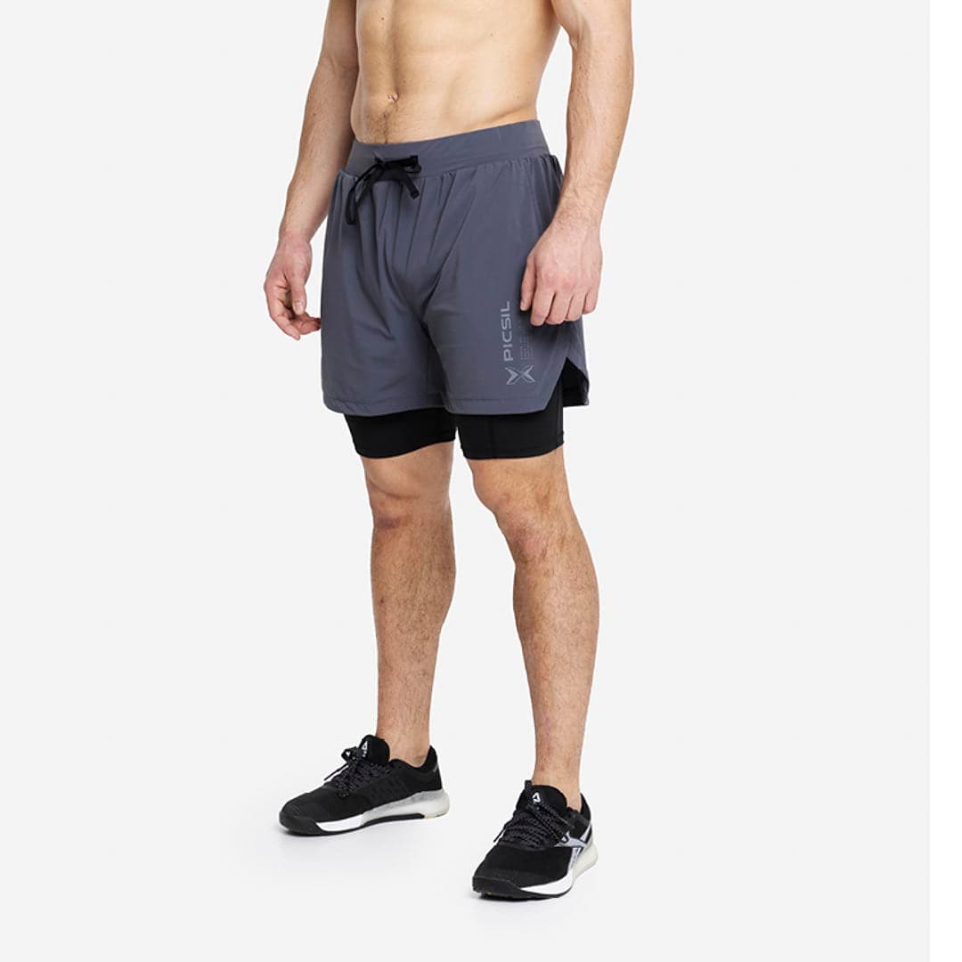 Shorts with compression legging 2 in 1 man premium 0.1 – PICSIL SPORT US