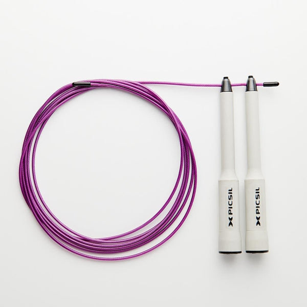  PICSIL ABS-B High Speed Jump Rope , 360 Degree Spin, Double  Bearing System, Made of ABS , Home Workout, Boxing, Fitness & Conditioning,  Adaptable for Men, Women and Children